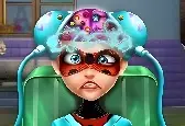 Игра Операция на мозге Леди Баг