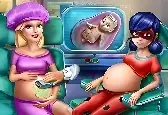 Игра Лучшие подруги мамы: проверка беременных онлайн