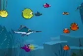 Игра Рыбы Едят Рыб: 1-3 Игрока
