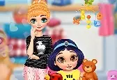 Грязная уборка принцессы-малышки