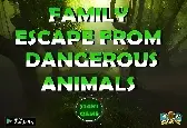 WOW-Семья Побег От Опасных Животных HTML5 | 8BGames