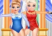 Показ мод Frozen Sister Gymnastics