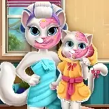 Игра Angela Mommy Настоящее преображение