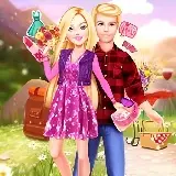 Игра Свидание Элли Пешие прогулки онлайн
