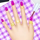 Pregnant Princesses Nails Decoration