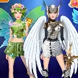 Runway Models Fantasy Fashion Show