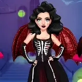 Scary Glam Halloween Make Up