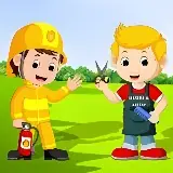 Игра Дети и профессии онлайн