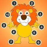 Игра Точка в Точку: Счастливые Животные