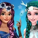 Игра Эльза и Моана: Фантастические Прически