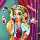 Игра Зимний макияж для Гвен
