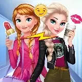 Игра Анна против Эльзы - Модное шоу