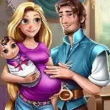 Игра Семья Рапунцель и Флина