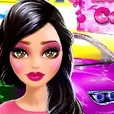 Игра Мойка машины для Кайли