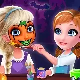 Игра Холодные Сестры: Хеллоуинский Макияж