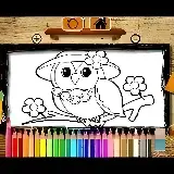 Игра Птицы: БТС Книга Раскраска