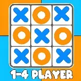 Игра Крестики Нолики: 1-4 Игрока
