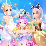 Игра «Принцесса-Конфетный-Макияж»