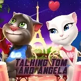 Игра Говорящий Том и Анжелы Раскраска