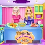 Игра Сёстры: Приготовление Обеда