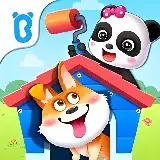 Игра Уборка Дома для Маленьких Панд