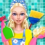 Игра Модная Уборка Кукольного Домика