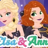 Игра Эльза и Анна: Стиль Злодеек