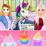 Игра Еда единорога: Создатель моды онлайн