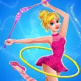 Игра Наряды для девушки гимнастки онлайн