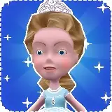 Игра Маленькая Ледяная принцесса Бег по храму онлайн