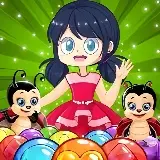 Игра Пузыри Леди Баг