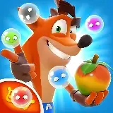 Игра Крэш Бандикут пузыри онлайн