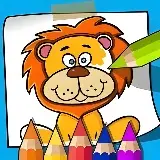 Игра Книжка-Раскраска для Детей: Раскраски Животных