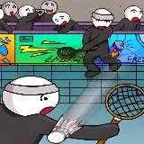Stick Figure Badminton 2