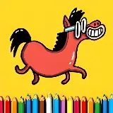 Игра Книга Раскраска с Пони