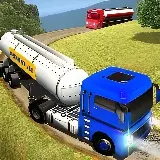 off road Oil Tanker Transport Truck