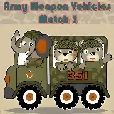 Армейское оружие и транспортные средства Match 3