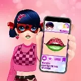 Игра Милый Дизайн Губ для Маринетт