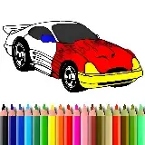 Раскраска BTS Muscle Car