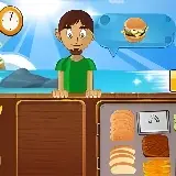 Пляжный бургер