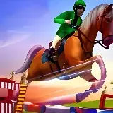 Игра Шоу с Прыжками на Лошади 3Д