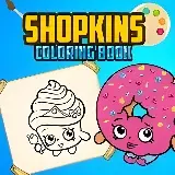 Игра Книга Раскрасок: Шопкинсы