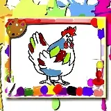Chicken Coloring Book