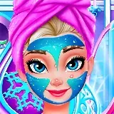 Игра Макияж Ледяной Королевы
