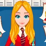 Игра Причёска в школу