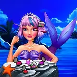 Игра Макияж для принцессы-русалки