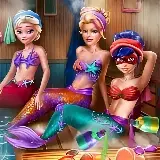 Mermaid Sauna Game