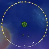 Игра Обстрел на орбите онлайн