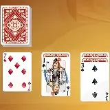 Игра Пасьянс Косынка в 3 Карты