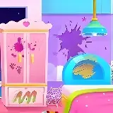 Игра Уборка Дома Китти Кейт